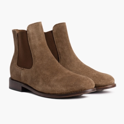 Thursday Boots Cavalier Men's Chelsea Boots Brown | NZ56IOAVH