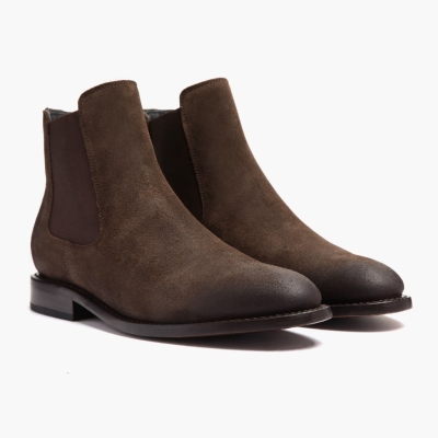 Thursday Boots Cavalier Men's Chelsea Boots Brown | NZ87FGMUE