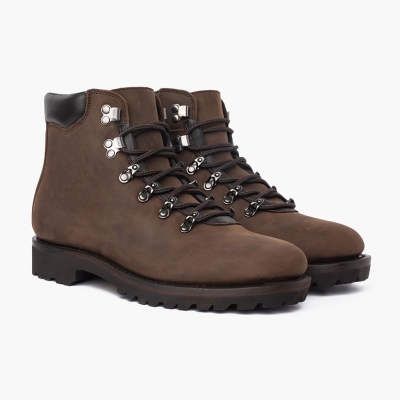 Thursday Boots Commander Men's Lace-Up Boots Brown | NZ30DLUIJ