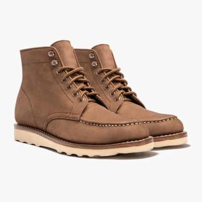 Thursday Boots Diplomat Men's Lace-Up Boots Brown | NZ35PKORX