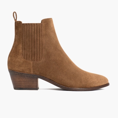 Thursday Boots Dreamer Women's Chelsea Boots Brown | NZ92BMEKL