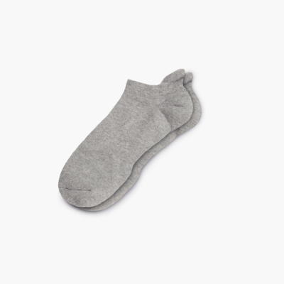 Thursday Boots Eco-Friendly Ankle Men's Socks Light Grey | NZ27CWFQK