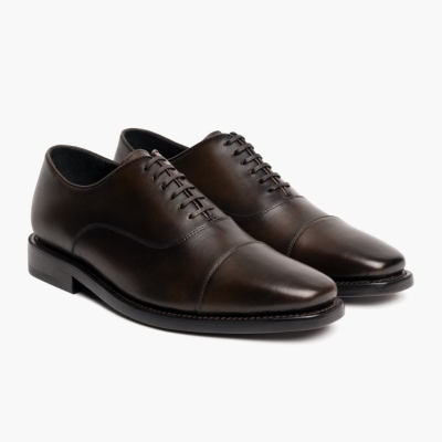 Thursday Boots Executive Men's Dress Shoes Coffee | NZ94BYCEW