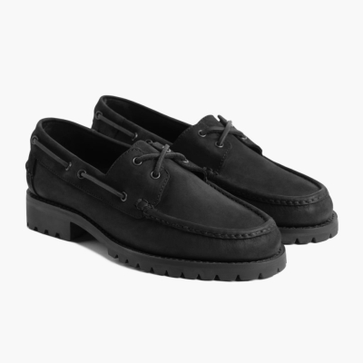 Thursday Boots Handsewn Men's Loafers & Boat Shoes Black | NZ67GEFVL