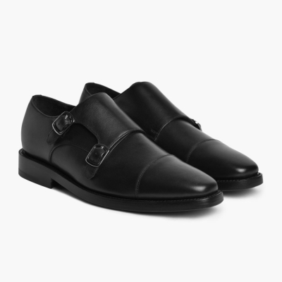 Thursday Boots Saint Men's Dress Shoes Black | NZ98TLQRY