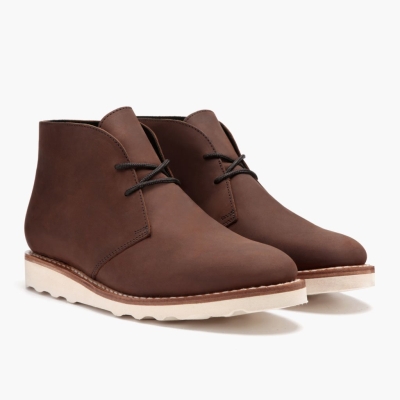 Thursday Boots Scout Men's Lace-Up Boots Brown | NZ06WXMOQ