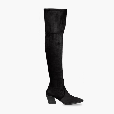 Thursday Boots Tempest Women's High Heel Boots Black | NZ71RZTYV